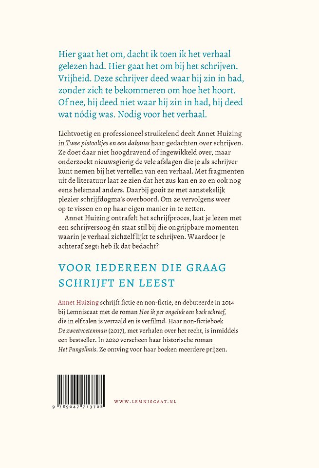 Twee pistooltjes en een dakmus