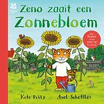 Zeno zaait een zonnebloem