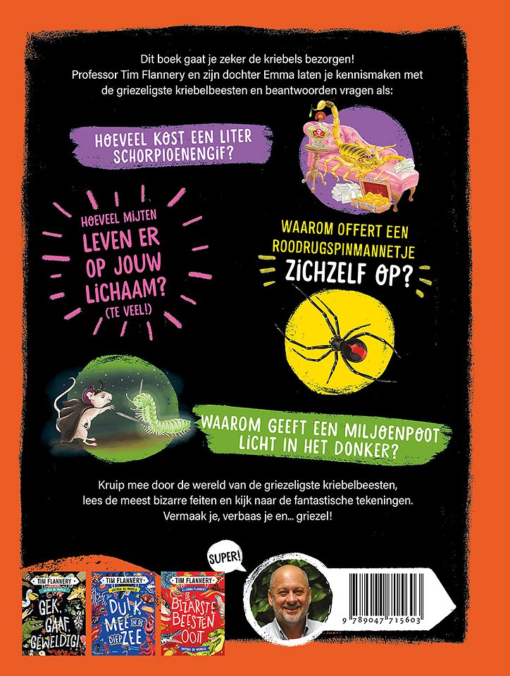 De griezeligste kriebelbeestjes