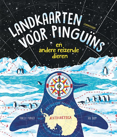 Landkaarten voor pinguïns