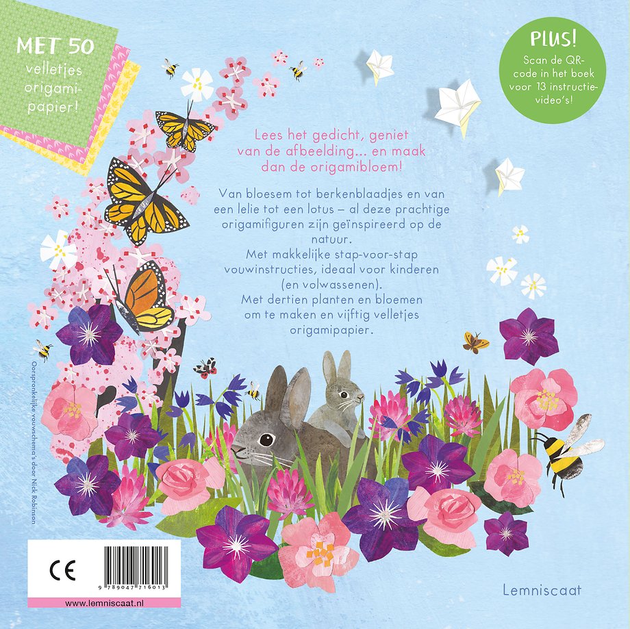 Bloemenorigami
