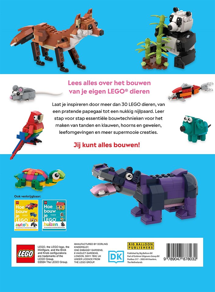 Hoe bouw je LEGO dieren