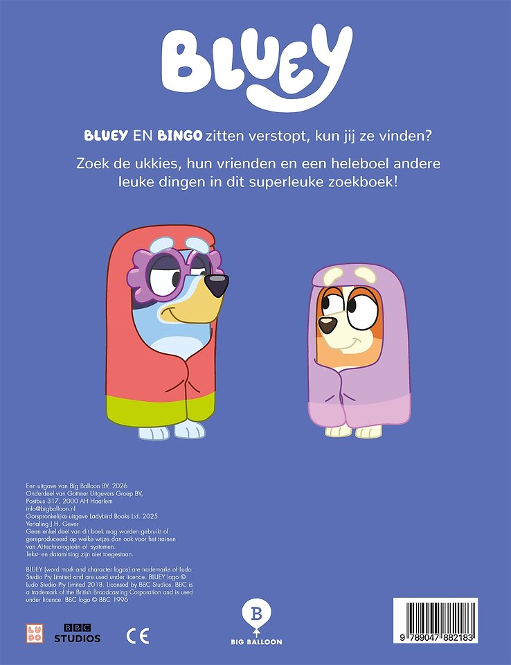 Waar zijn Bluey en Bingo?