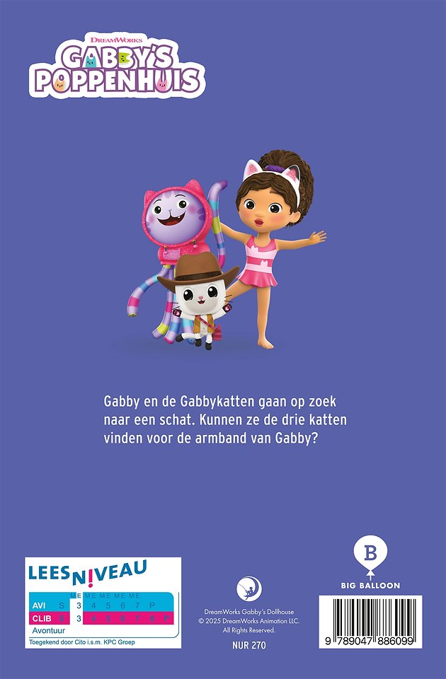 Gabby's poppenhuis, Gabby zoekt de schat