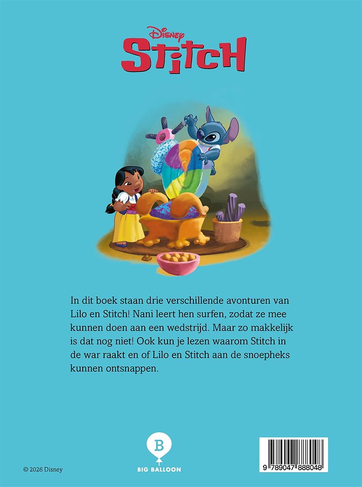 Lilo en Stitch leren surfen!