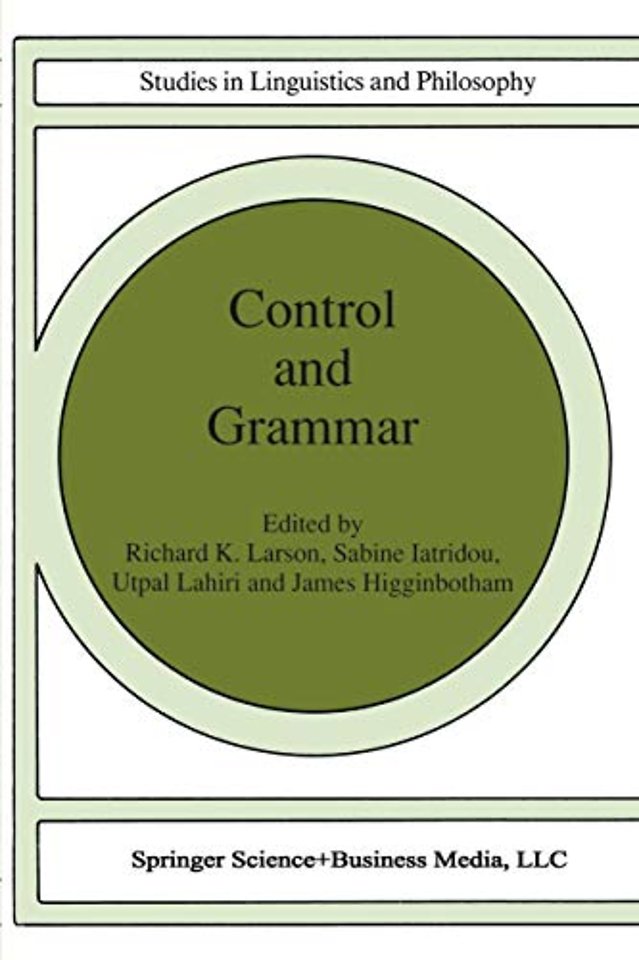 Control and Grammar
