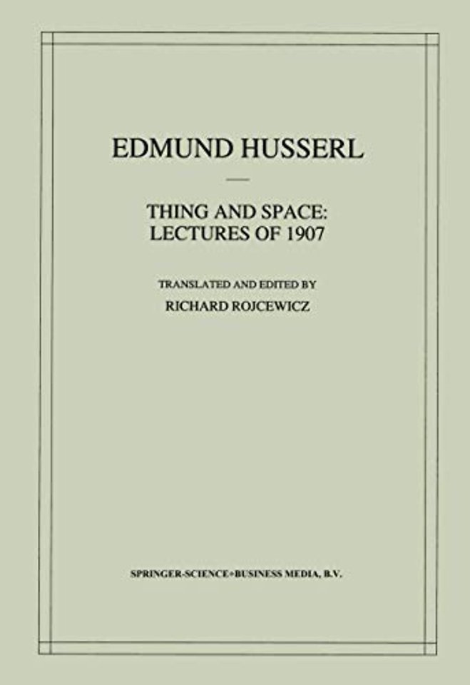 Thing and Space