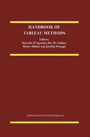 Handbook of Tableau Methods