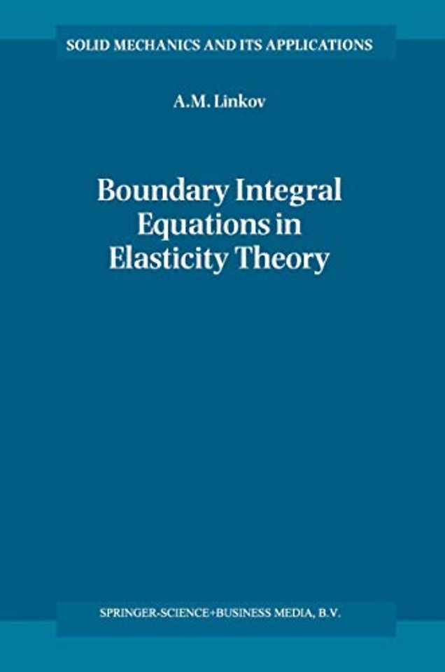 Boundary Integral Equations in Elasticity Theory