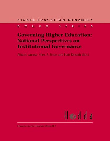Governing Higher Education: National Perspectives on Institutional Governance