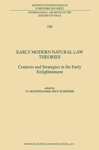 Early Modern Natural Law Theories