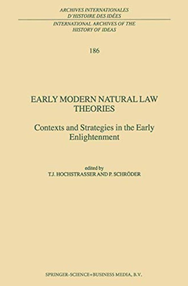 Early Modern Natural Law Theories