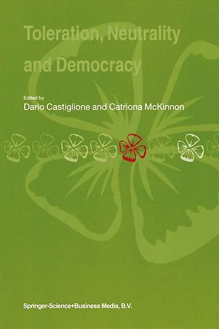 Toleration, Neutrality and Democracy