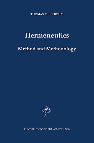 Hermeneutics. Method and Methodology