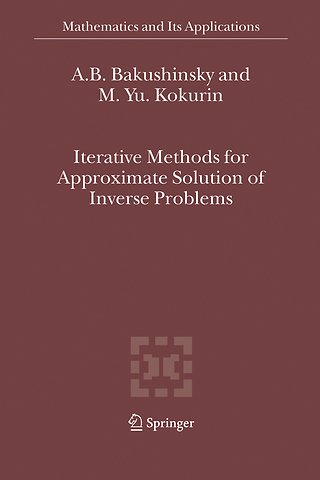 Iterative Methods for Approximate Solution of Inverse Problems