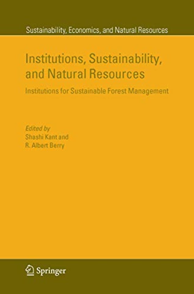 Institutions, Sustainability, and Natural Resources