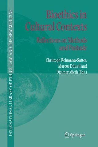 Bioethics in Cultural Contexts