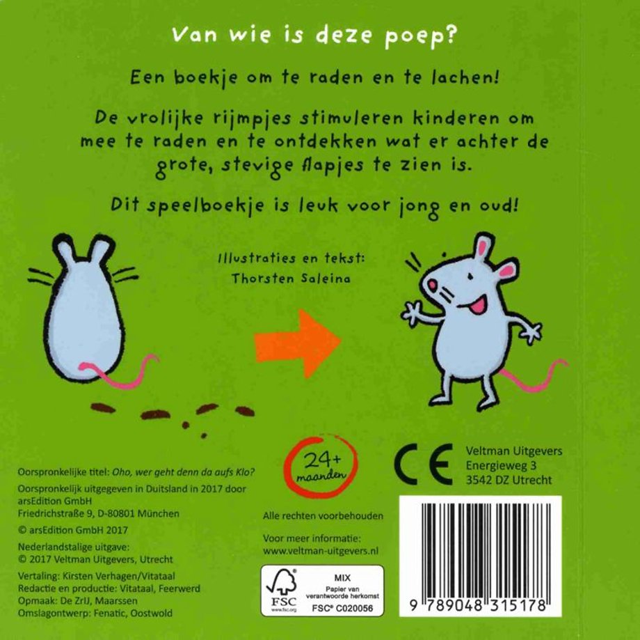 Van wie is deze poep?
