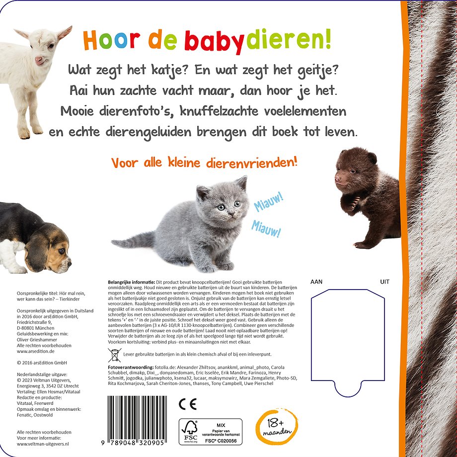 Welk dier hoor ik hier? – Babydieren