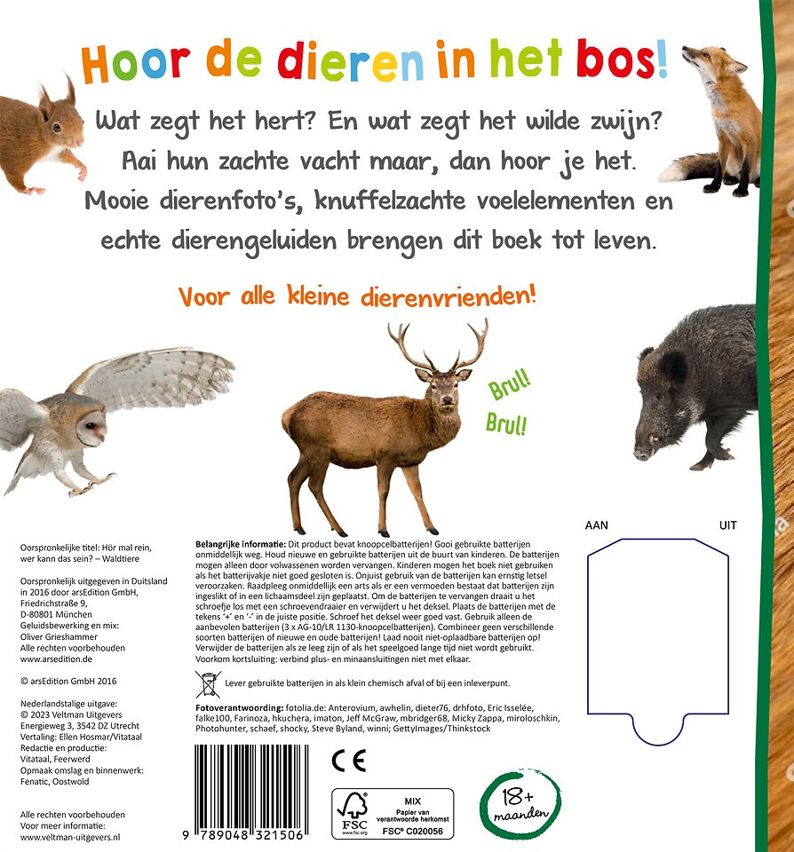 Welk dier hoor ik hier? - in het bos