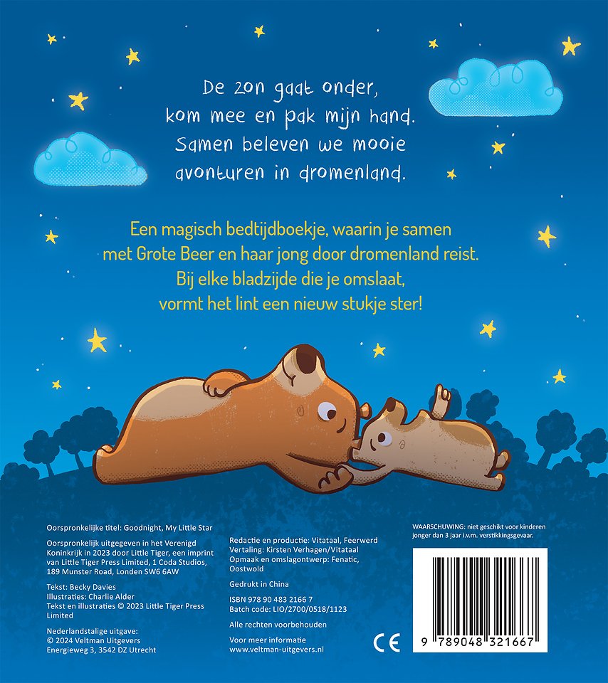 Welterusten mijn kleine ster
