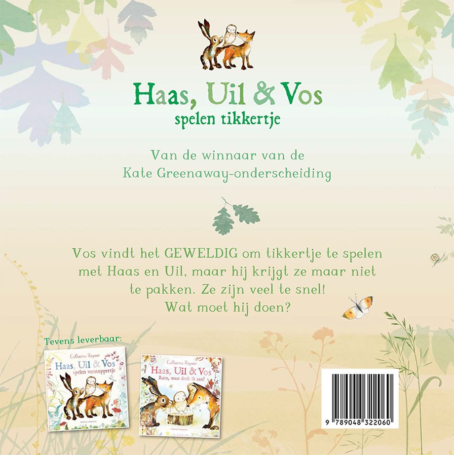 Haas, Uil & Vos spelen tikkertje