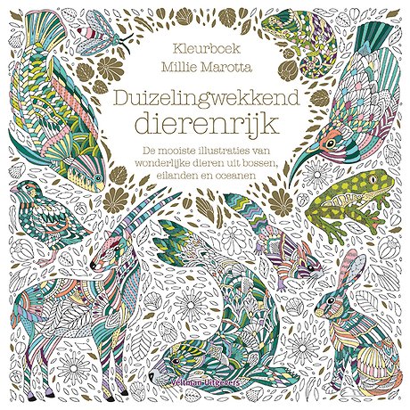 Kleurboek Millie Marotta - Duizelingwekkend dierenrijk