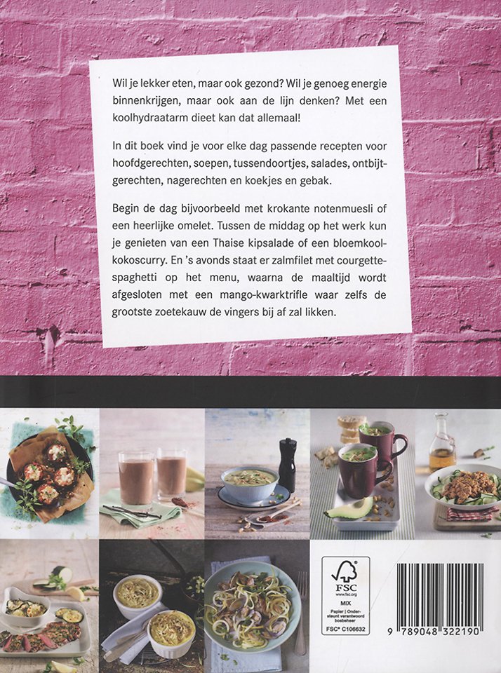 Het grote koolhydraatarme kookboek