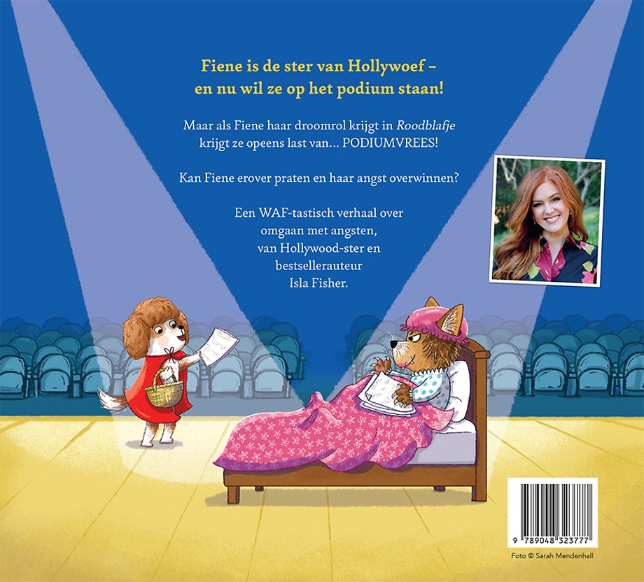 Fiene de Filmster - op het podium