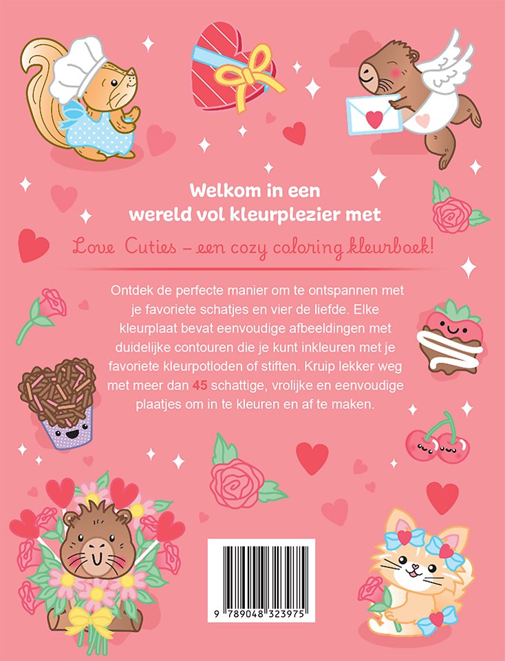 Love Cuties - Cozy kleurboek