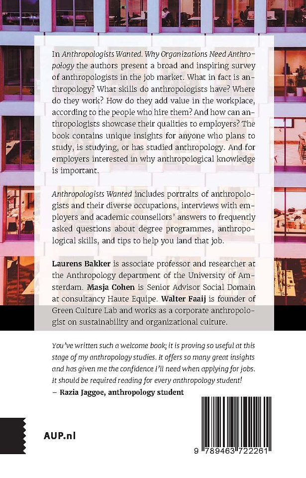 Anthropologists Wanted