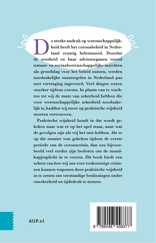 Corona en praktische wijsheid