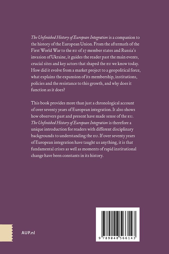 The Unfinished History of European Integration