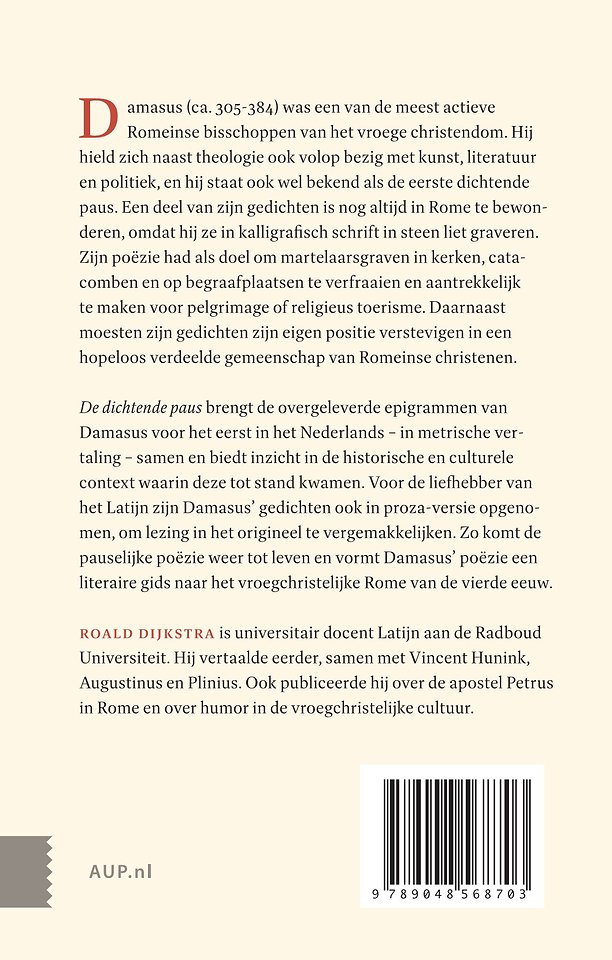 De dichtende paus