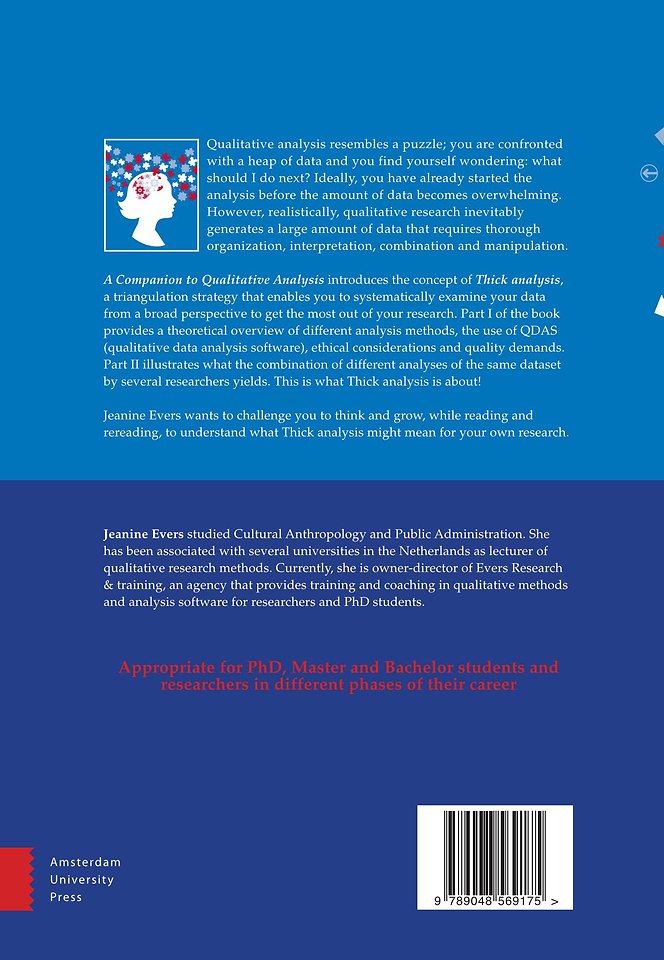 Companion to Qualitative Analysis