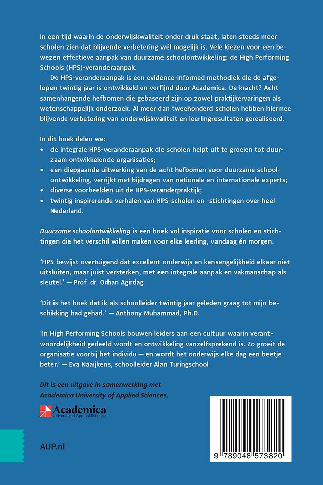 Duurzame schoolontwikkeling
