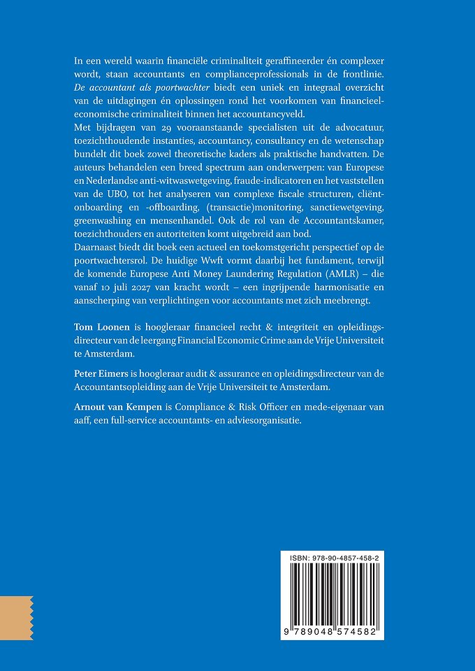 De accountant als poortwachter