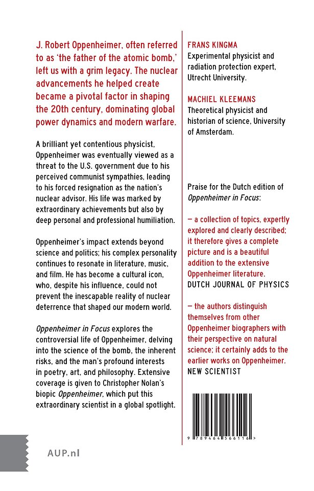 Oppenheimer in Focus