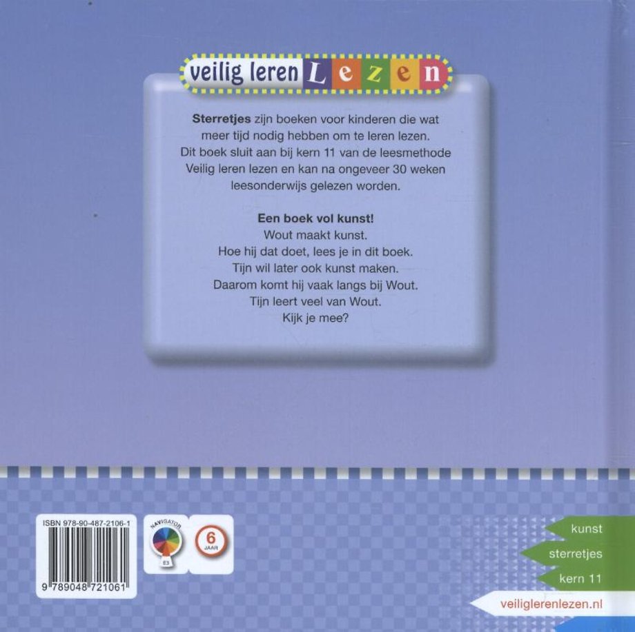 Een boek vol kunst! AVI E3