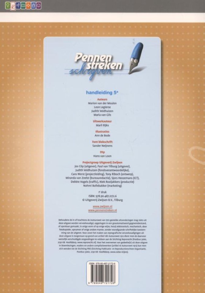 Pennenstreken schrijven 5A Handleiding