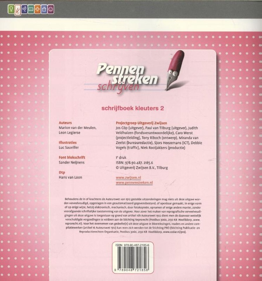 Pennen streken schrijven schrijfboek kleuters 2