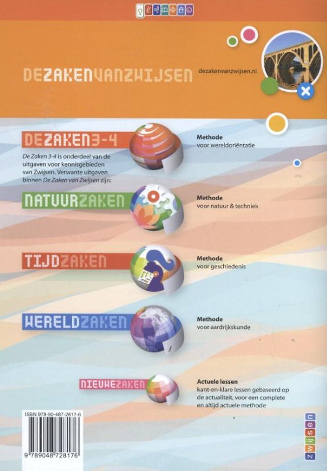 De zaken jaargroep 3 Werkboek