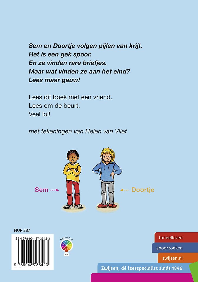 Volg de pijlen