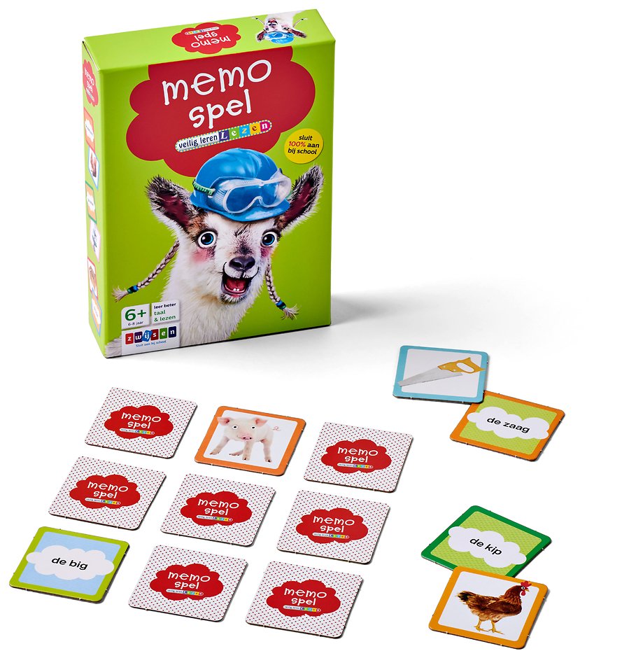 Memospel Veilig leren lezen