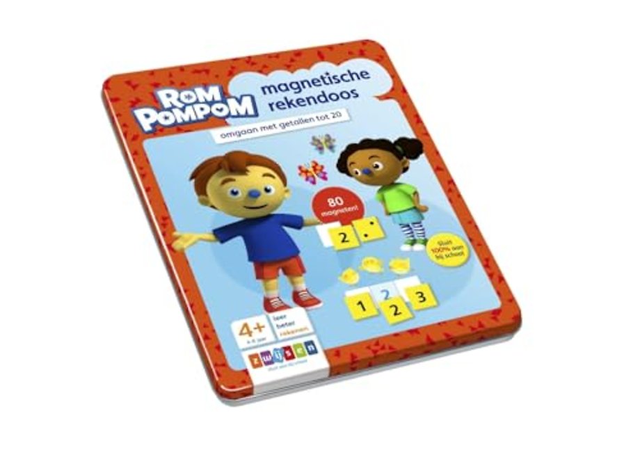 Rompompom magnetische rekendoos