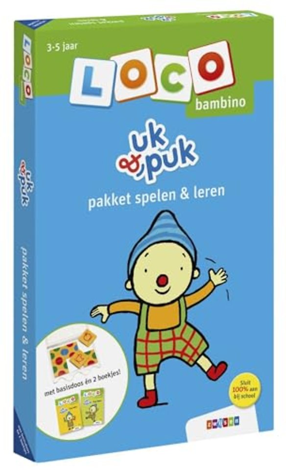 Loco bambino uk & puk pakket spelen & leren