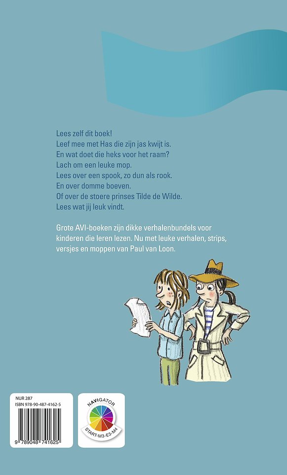 Het grote AVI boek van Paul van Loon