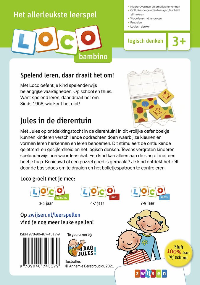 Loco Bambino Jules in de dierentuin