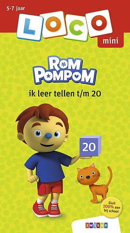 Rompompom ik leer tellen t/m 20