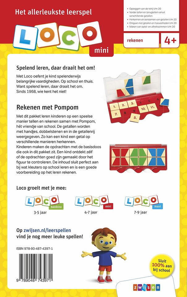 Rompompom pakket rekenen